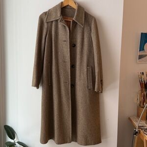 Classic Brown Wool 30’s Coat
